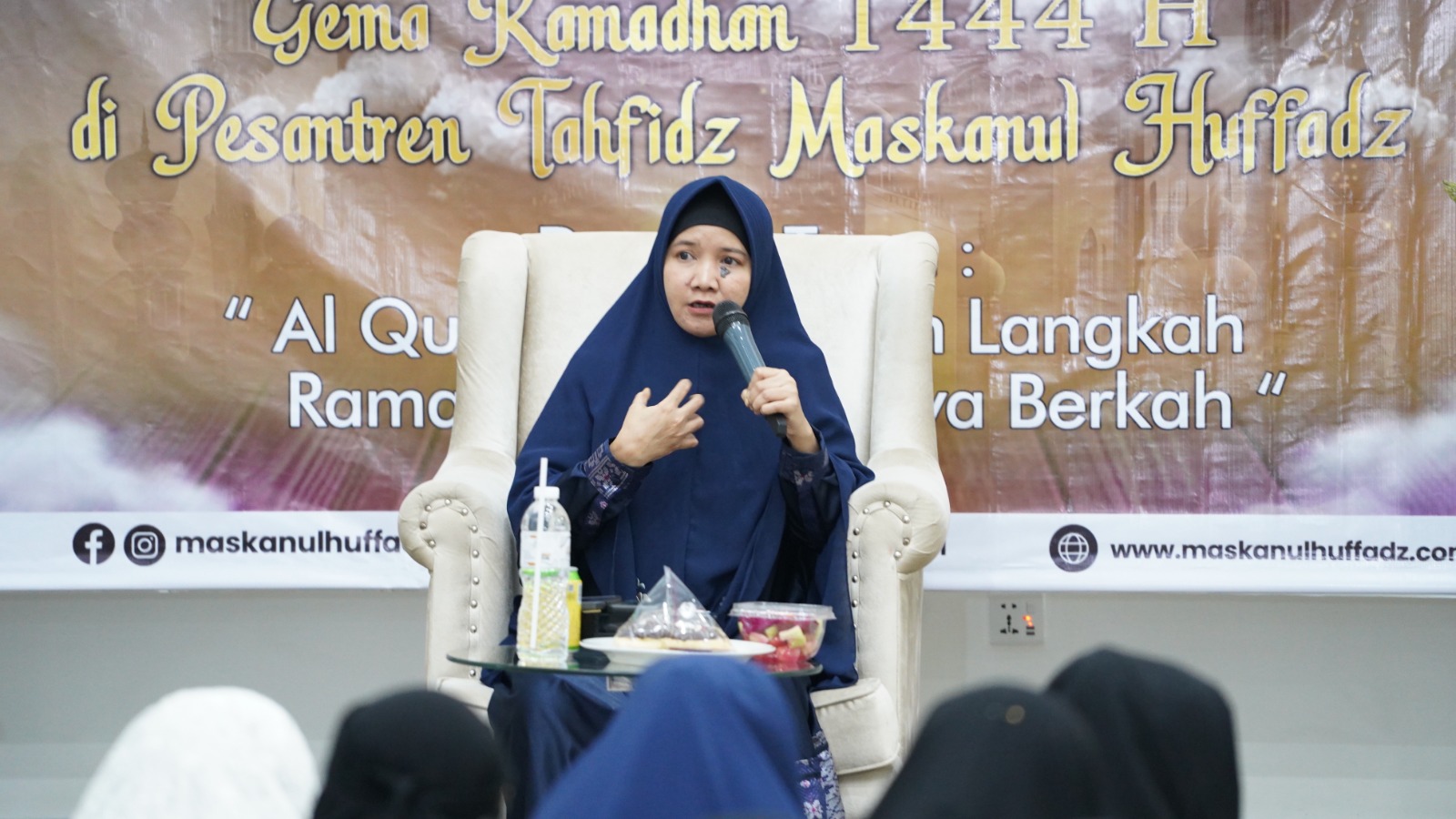 Ustadzah Syaidah Murtafiah Bahas Tazkiyatun Nafs di Malam ke-11 Ramadhan