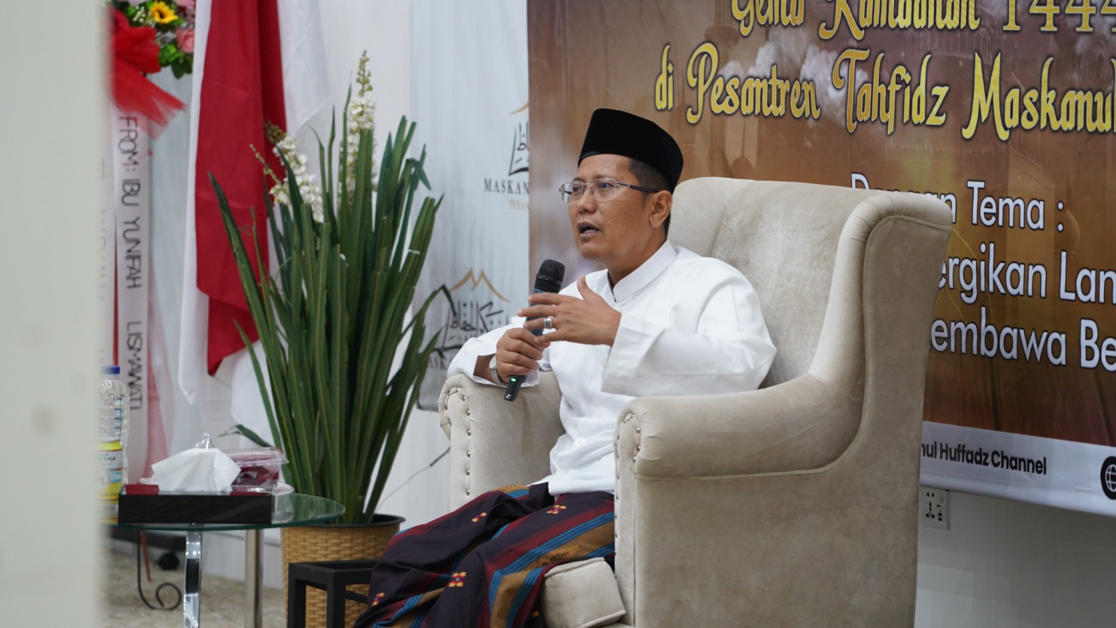 Ketua MUI Ceramah di Maskanul Huffadz: Bangun Kemauan untuk Mencapai Cita-Cita