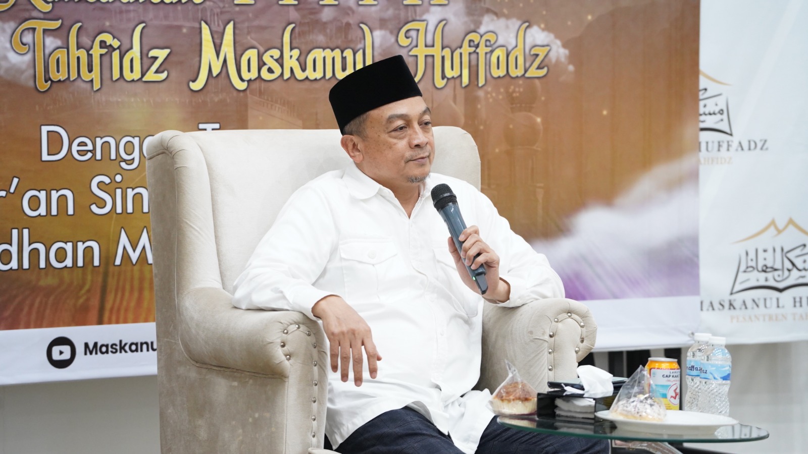 Berkunjung ke Maskanul Huffadz, Ustadz Bachtiar Nasir Berpesan : Tidak Sekedar Hafal, Al-Quran Harus Jadi Ruh