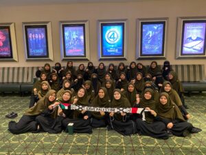 santri nonton film gaza