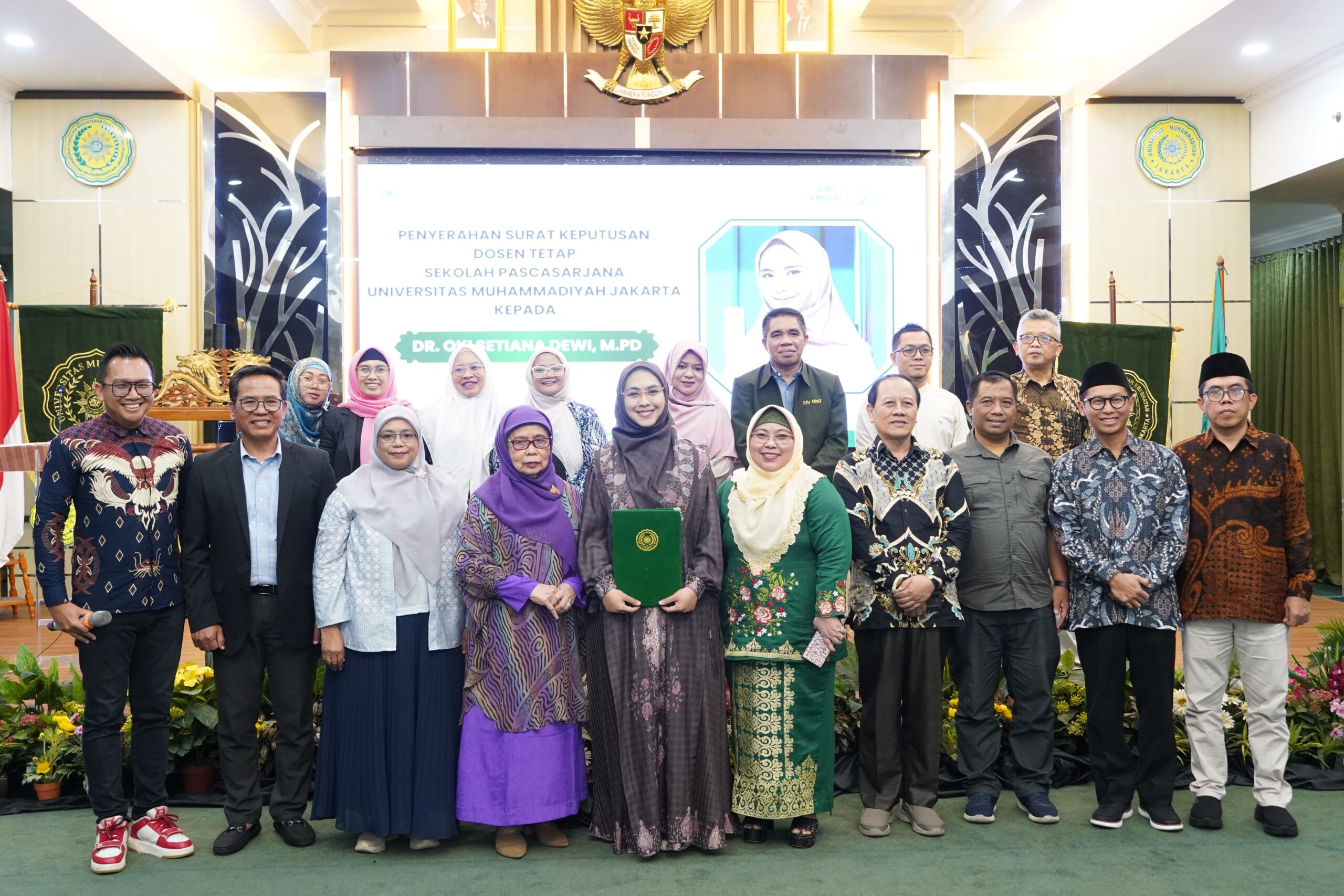 Resmi Dikukuhkan, Umma Oki Setiana Dewi Jadi Dosen Tetap di UMJ