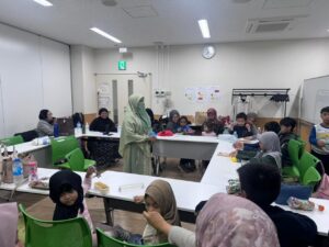 kunjungan internasional ke jepang, delegasi maskanul huffadz mengisi talkshow