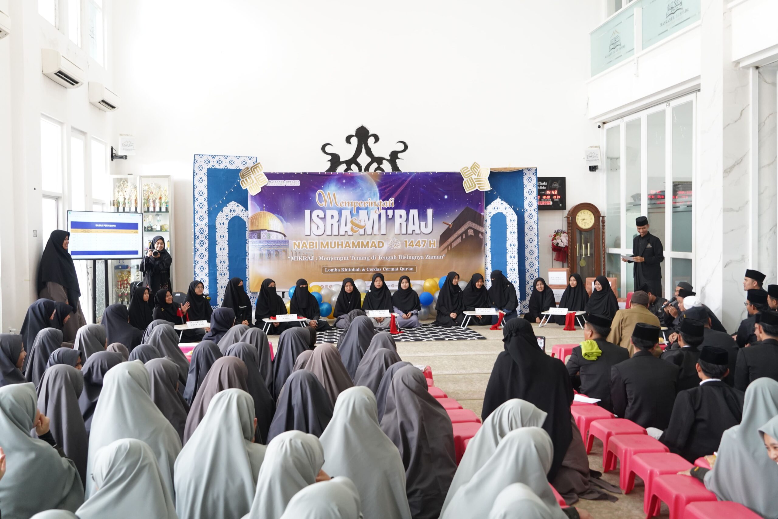 proses perlombaan isra mi'raj