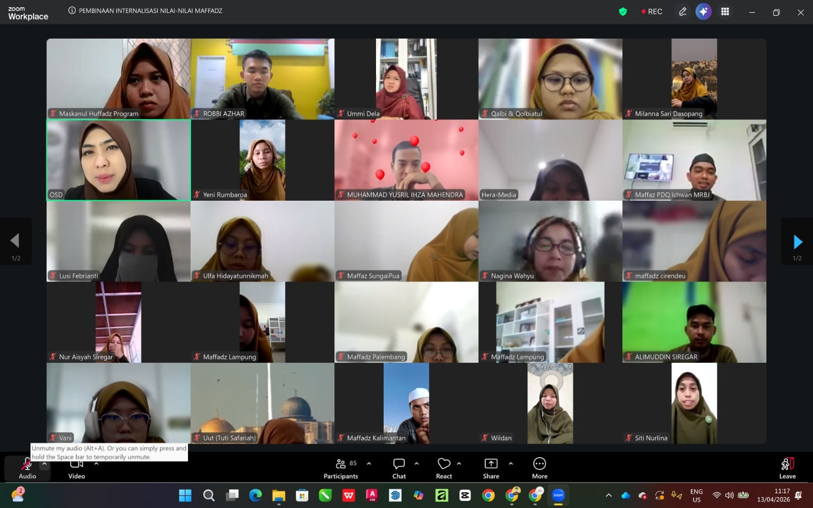 sharing bersama pengurus adalah upaya dalam menjaga stabilitas pesantren